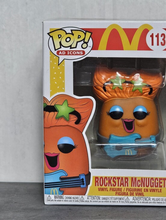 Funko Other - Mcdonald's ROCKSTAR MCNUGGET FUNKO POP #113